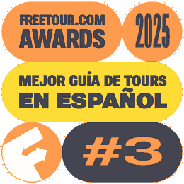 Freetour Awards 2025 · #3 Mejor guía de tours en español